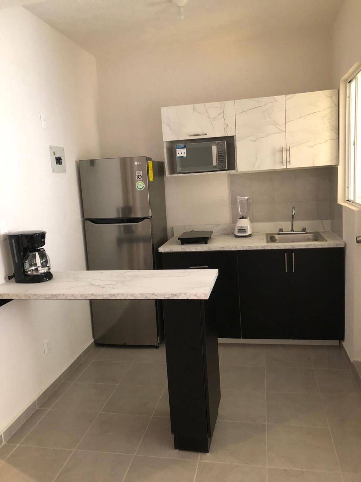 Apartamento Familiar Con Alberca En プレヤデルカーメン エクステリア 写真